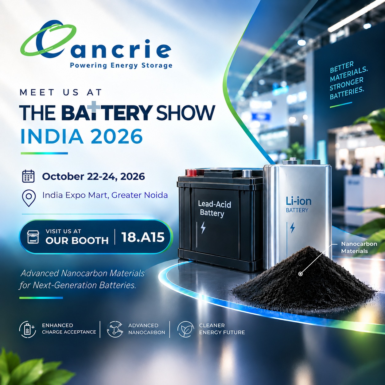 Cancrie at The Battery Show India 2026